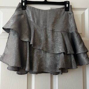 Mustard seed silver skirt - size M
